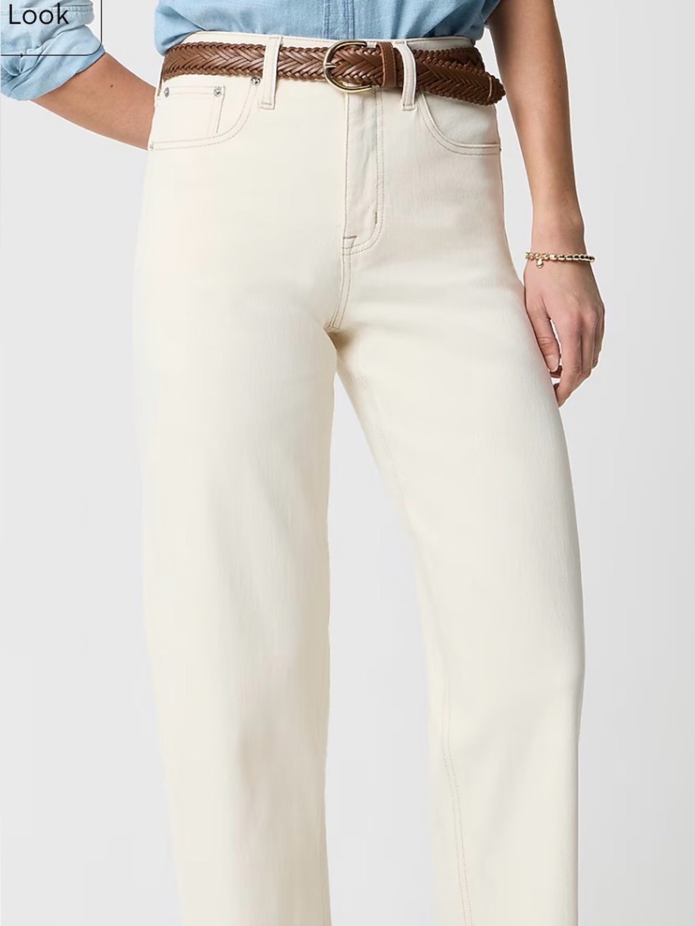 J Crew Factory Slim Barrel Jean NWT 33T